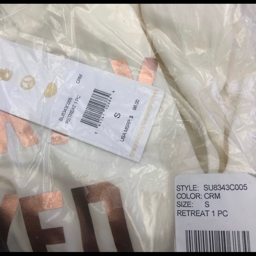 NWT SPIRITUAL GANGSTER one piece swimsuit - Picture 5 of 5